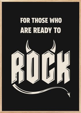 Ready to Rock Poster