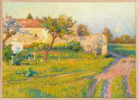 Robert William Vonnoh - Spring in France Poster
