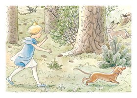 Elsa Beskow - Princess Sylvie No2 Poster