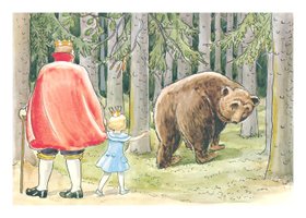 Elsa Beskow - Princess Sylvie No1 Poster