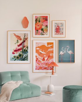 Sakura Harmony Gallery Wall