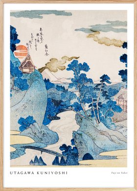 Utagawa Kuniyoshi - Fuji no Yukei Poster