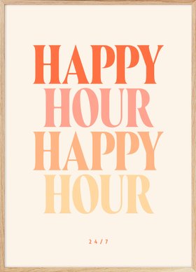 Happy Hour Poster