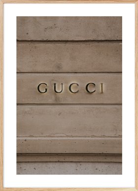 Gucci Logo Wall Poster