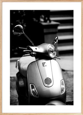 Classic Vespa Poster
