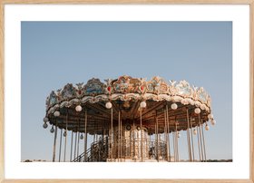 Vintage Carousel Poster