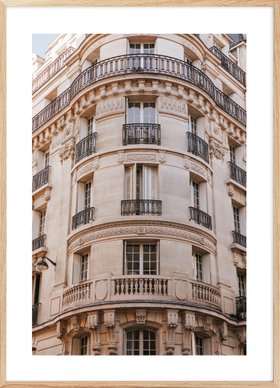 Historic Building Facade Poster