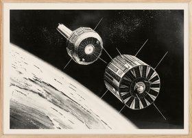 Space Capsule Poster