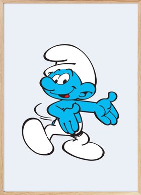 The Smurfs Classic Poster