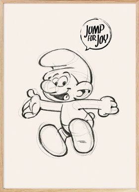 The Smurfs Jump Poster