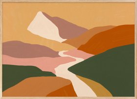 Colorful Landscape Poster