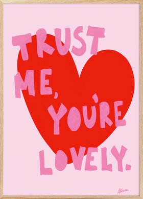 Athene Fritsch - You're Lovely Poster