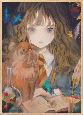 Harry Potter™ - Hermione Granger Study Poster