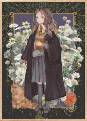 Harry Potter™ - Hermione Granger Illustration Poster