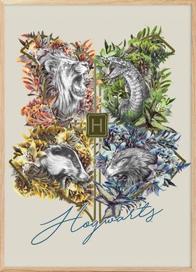 Harry Potter™ - Hogwarts Homes Poster