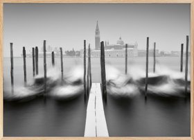 Alessandro Tagliapietra - Misty Venice Posts Poster