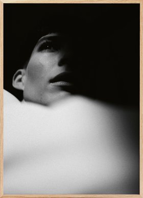 Steffen Lauterbach - Pensive Face In Shadow Poster