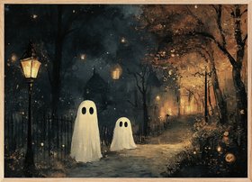 Olga Telnova - Ghostly Path Poster