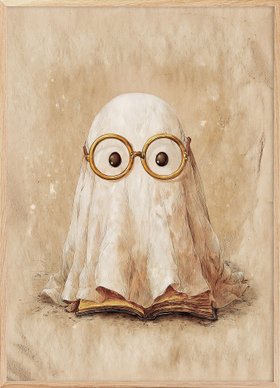 Olga Telnova - Ghostly Wisdom Poster