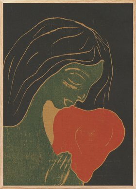 Edvard Munch - The Heart Poster