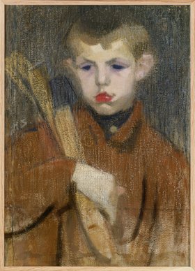 Helene Schjerfbeck - The Woodcutter Poster