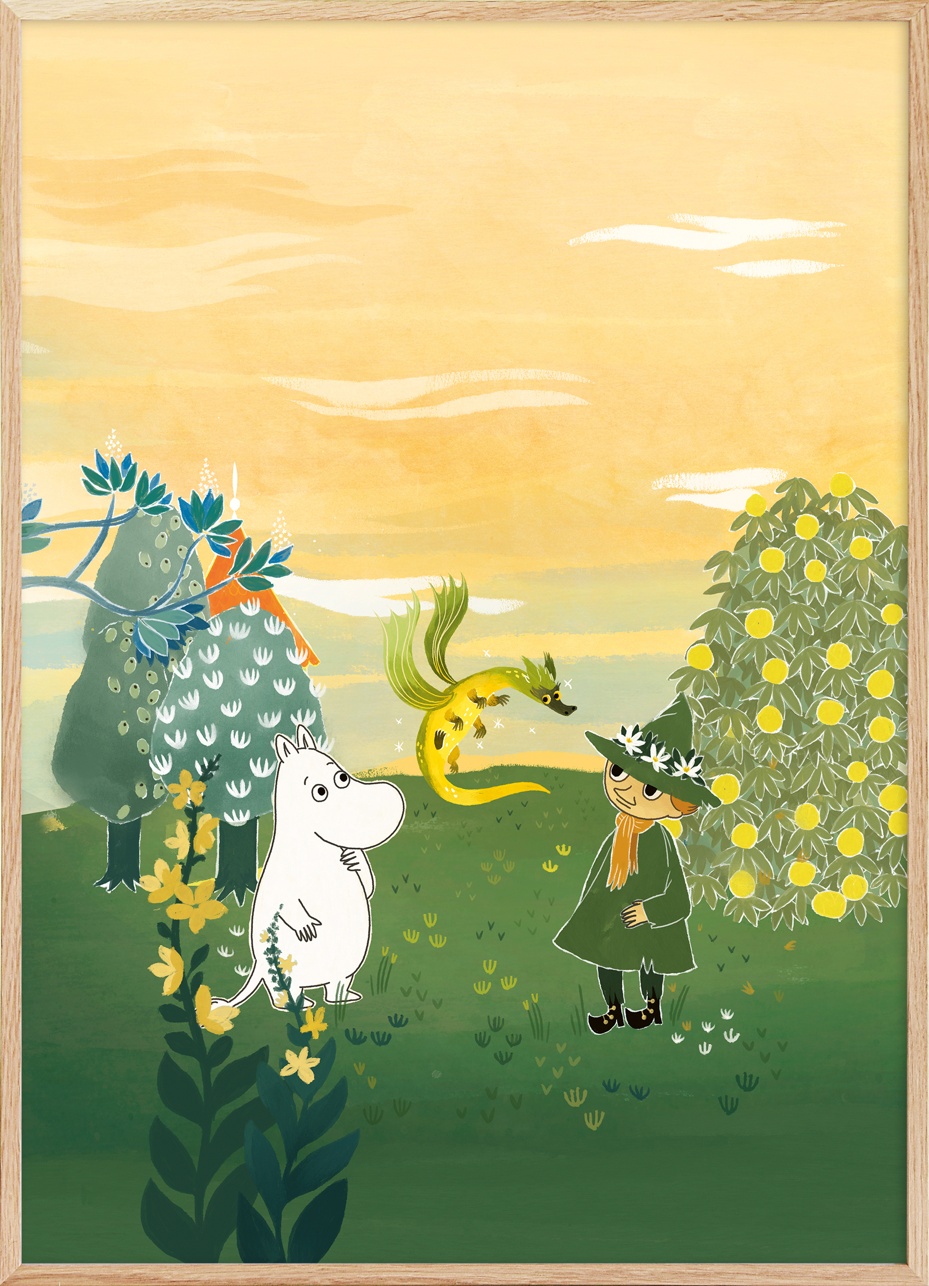 Snufkin And The Dragon