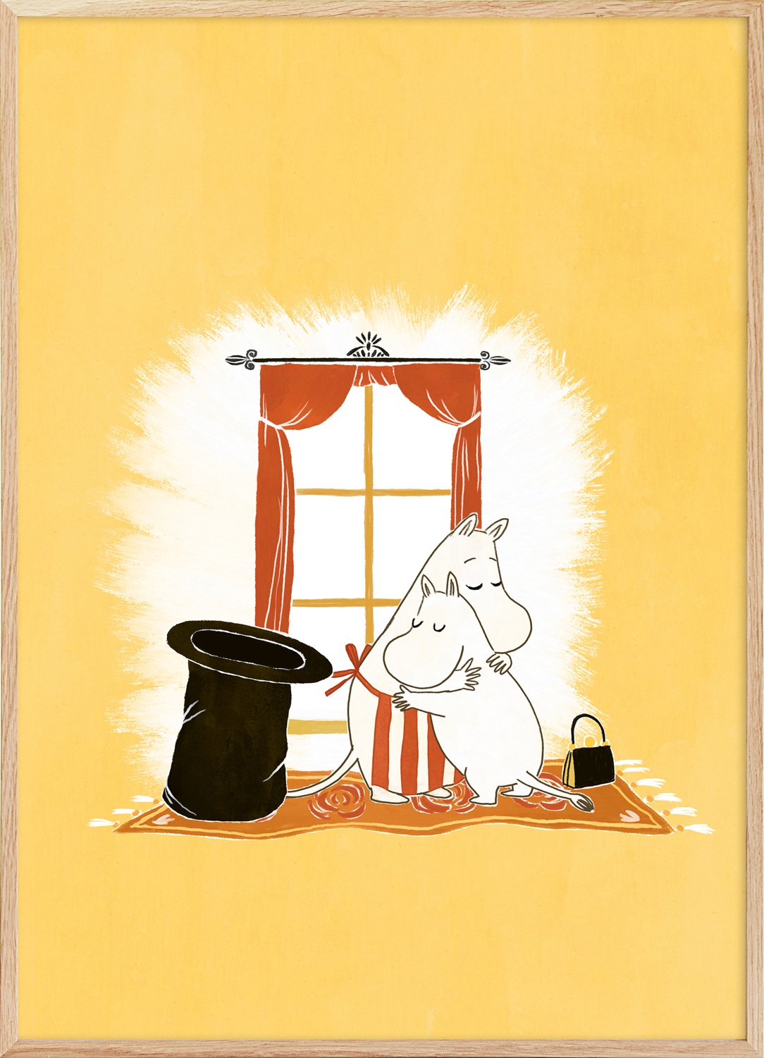 Moomin And Moominmamma Hug