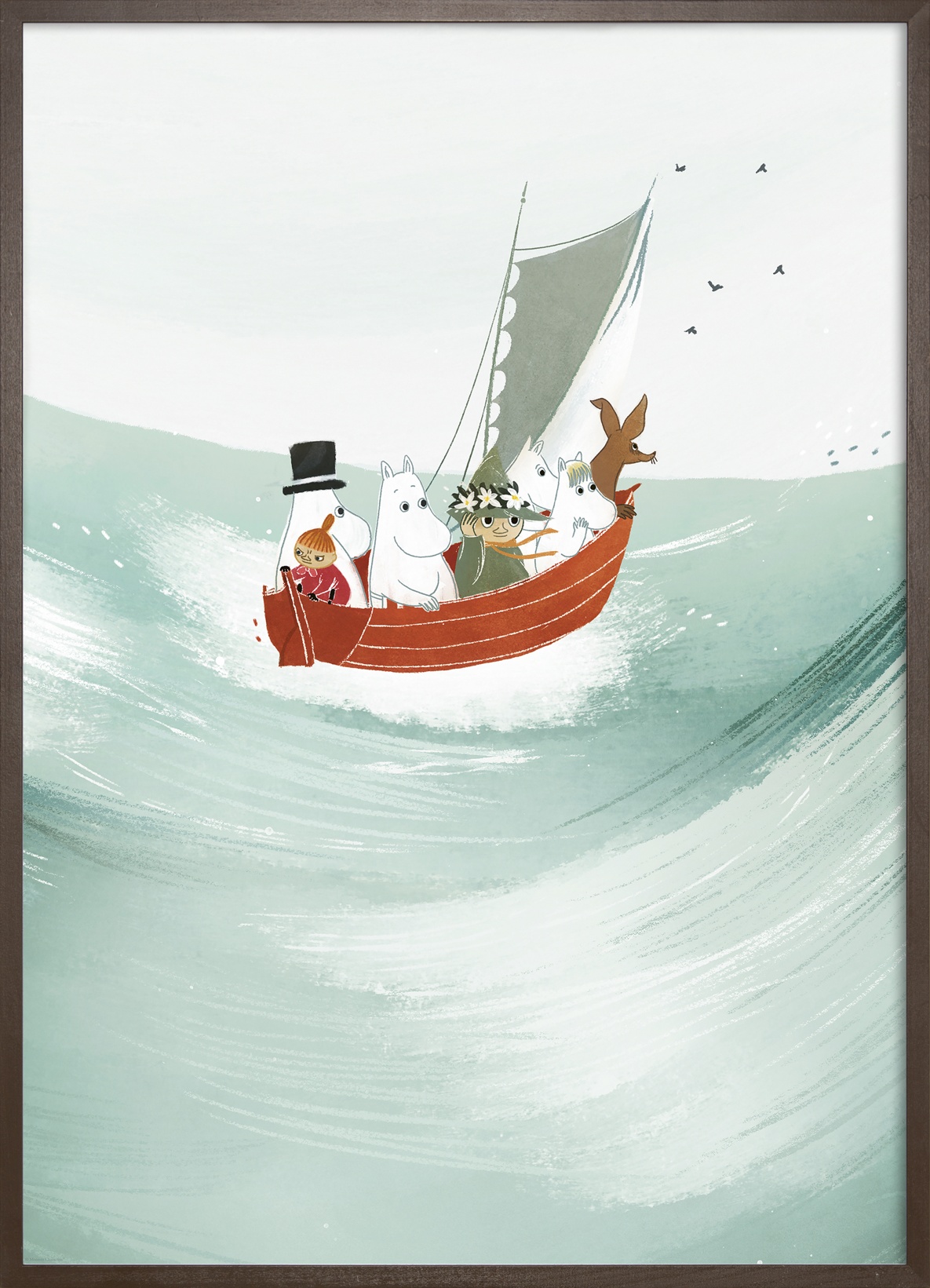 Moomin Sailing With Friends