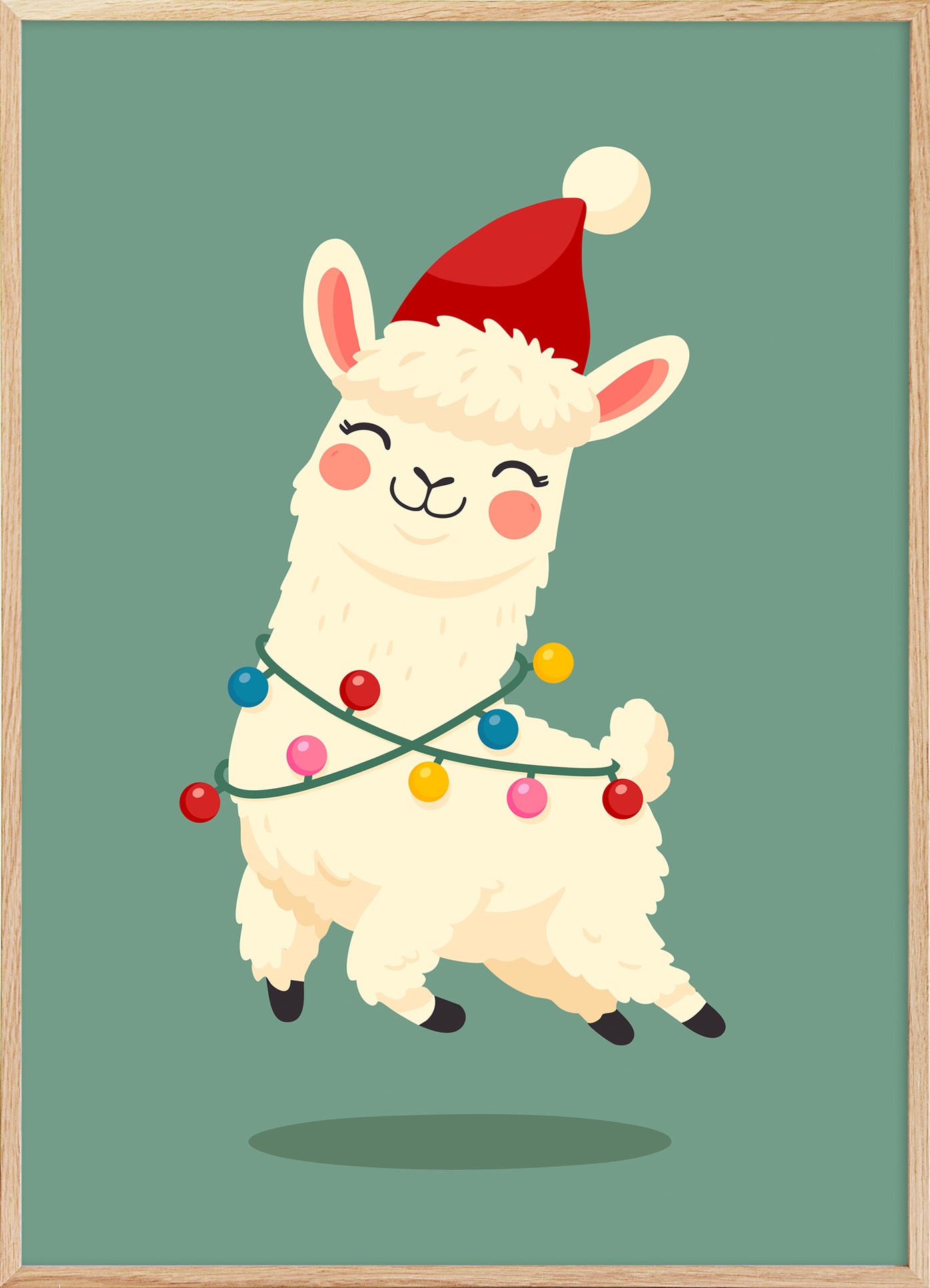 Fa La Llama Poster