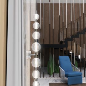 Crystal Wall Sconce Murano Glass