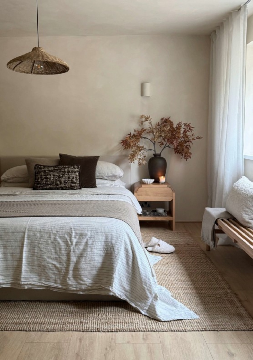 Bedroom With Wunda's Rapid Response Underfloor Heating. Picture; Michaela Showbridge @mishkashoe