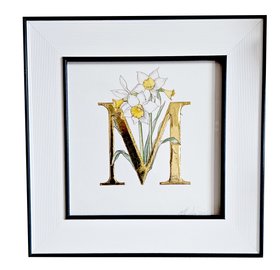 24 Carat Gold Leaf Watercolour Art