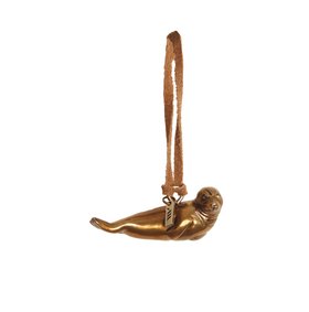 NEW Seal Christmas Hanging Decoration | Coastal Wildlife Gift