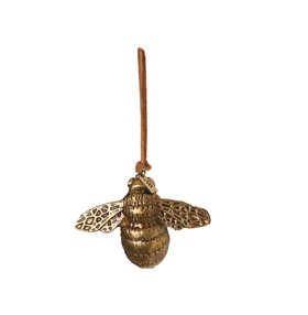 Bee Christmas Hanging Decoration | Botanical Gift for Gardeners