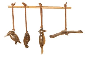 Bird Christmas Hanging Decoration |Bird Wildlife Gift