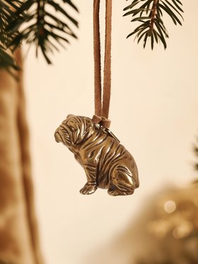 NEW British Bulldog Christmas Hanging Decoration | Gift for Dog Lovers