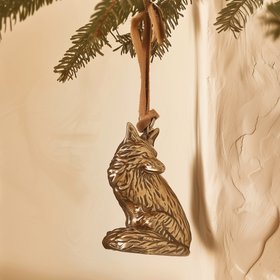 NEW Fox Christmas Hanging Decoration | Woodland Gift for Nature Lovers