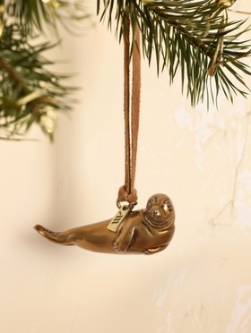 NEW Seal Christmas Hanging Decoration | Coastal Wildlife Gift