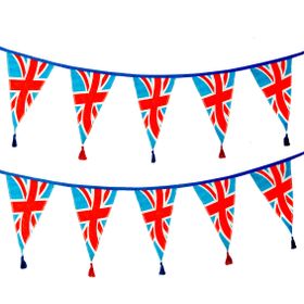 ROYAL UNION JACK FLAG COTTON BUNTING – 3M BY TALKING TABLES