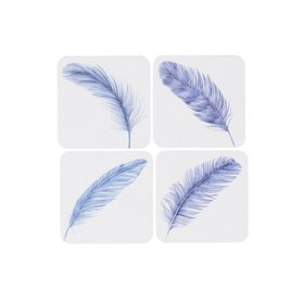 Feathers: Coasters Set x4