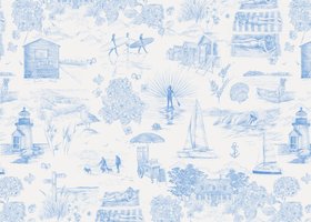 Wallpaper, Days Like These, Mural Snapshot - Cornflower