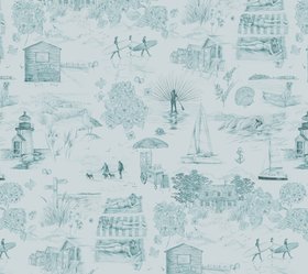 Wallpaper, Days Like These, Mural Snapshot - Sea Clay