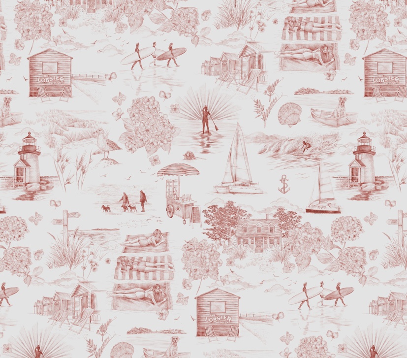 Wallpaper, Days Like These, Mural Snapshot - Crayfish