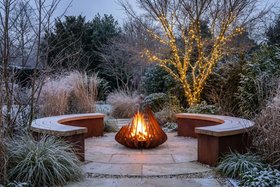 S&G Beautiful Corten Steel Firepit