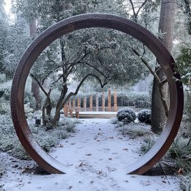 Stark & Greensmith Corten Moongate