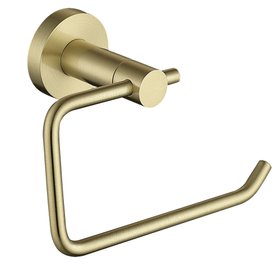 Harbour Clarity Toilet Roll Holder - Brushed Bras