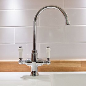 Butler & Rose Elizabeth Traditional Kitchen Mixer Tap Chrome