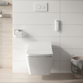 TOTO Washlet SX Rimless Wall Hung Smart Toilet with Soft Close Seat & Remote Control