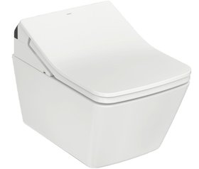 TOTO Washlet SX Rimless Wall Hung Smart Toilet with Soft Close Seat & Remote Control