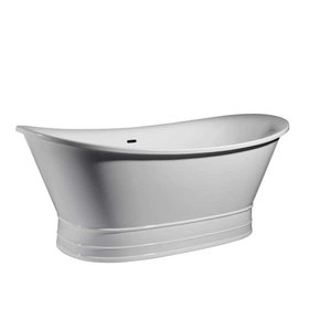 Nikki White Freestanding Acrylic Bath - 1745 X 795mm